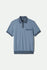Brixton Mens Knit Weekend Herringbone Polo