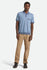 Brixton Mens Knit Weekend Herringbone Polo