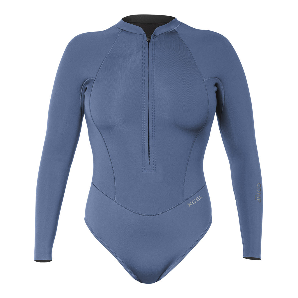Xcel Women's Comp Long Sleeve Front Zip Springsuit 1MM DS
