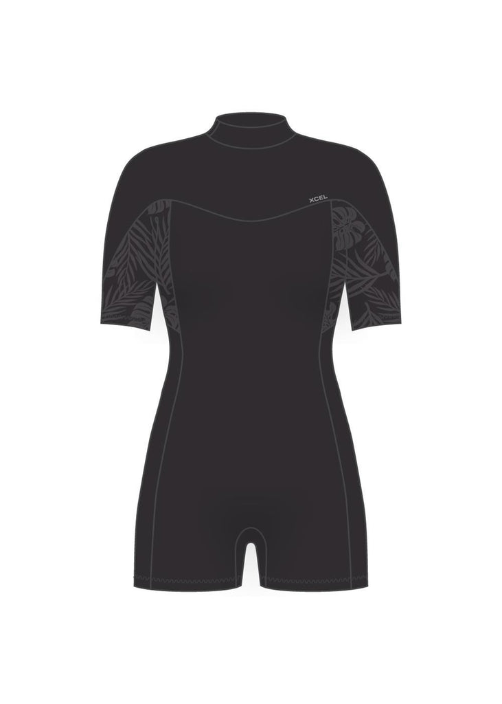 Xcel Women's Axis Short Sleeve Springsuit 2mm DS