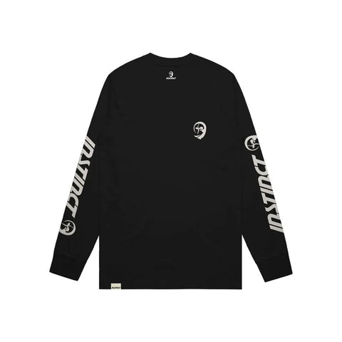 Instinct Mens Shirt Slanted Long Sleeve Tee