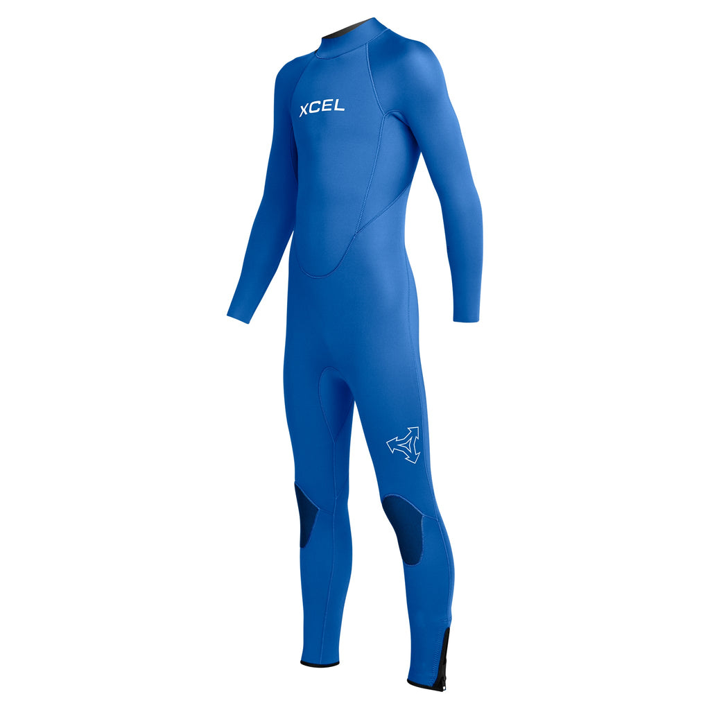 Xcel Kids' Axis Back Zip Full Wetsuit 3/2mm DS