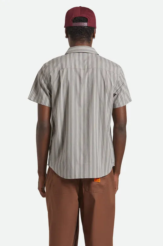 Brixton Mens Woven Charter Stripe