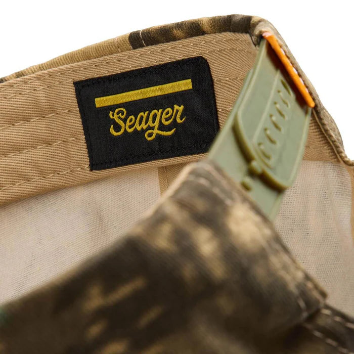 Seager X Waylon Jennings Hat Eagle Snapback Camo