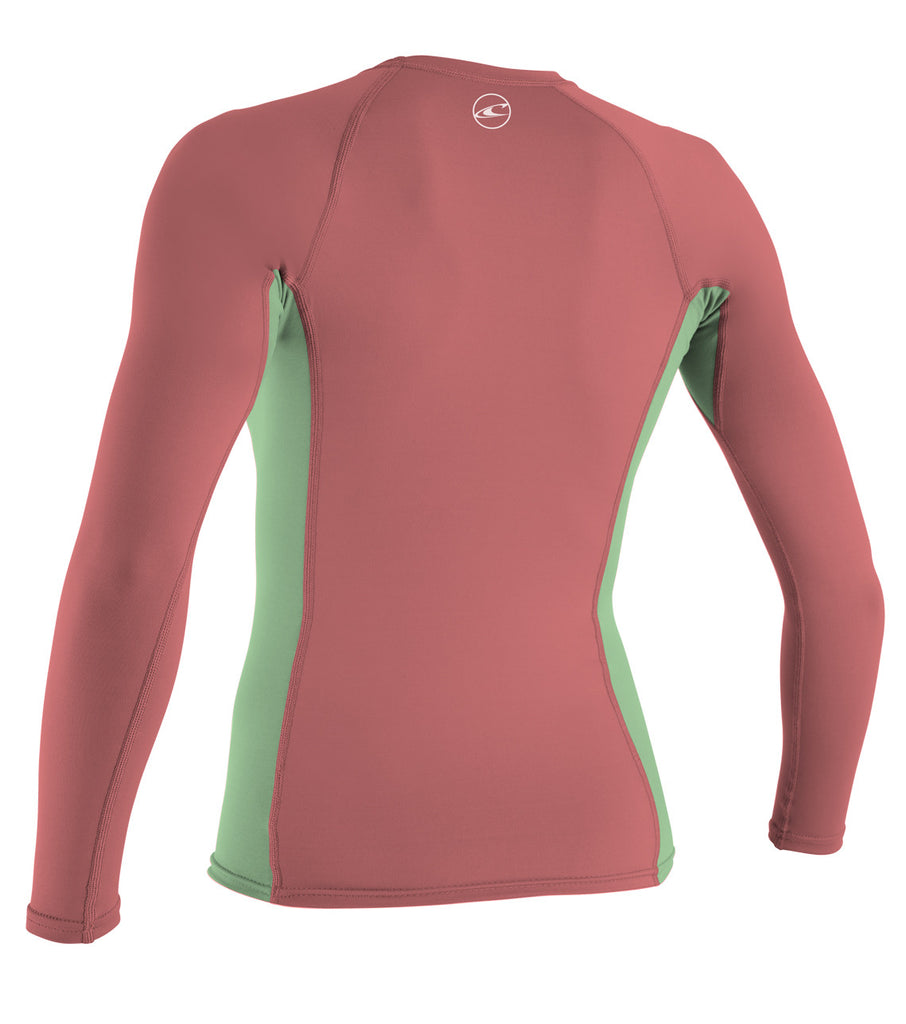Oneill Girls Rashguard Skins LS Crew
