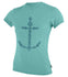 Oneill Girls Rashguard Hybrid SS Surf Tee