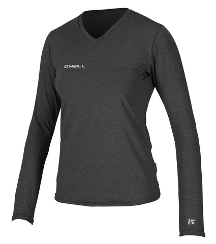 Oneill Womens Rashguard Hybrid LS V Neck