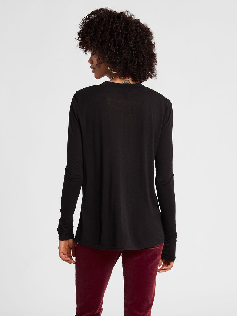 Volcom Womens Shirt Tern N Bern Long Sleeve