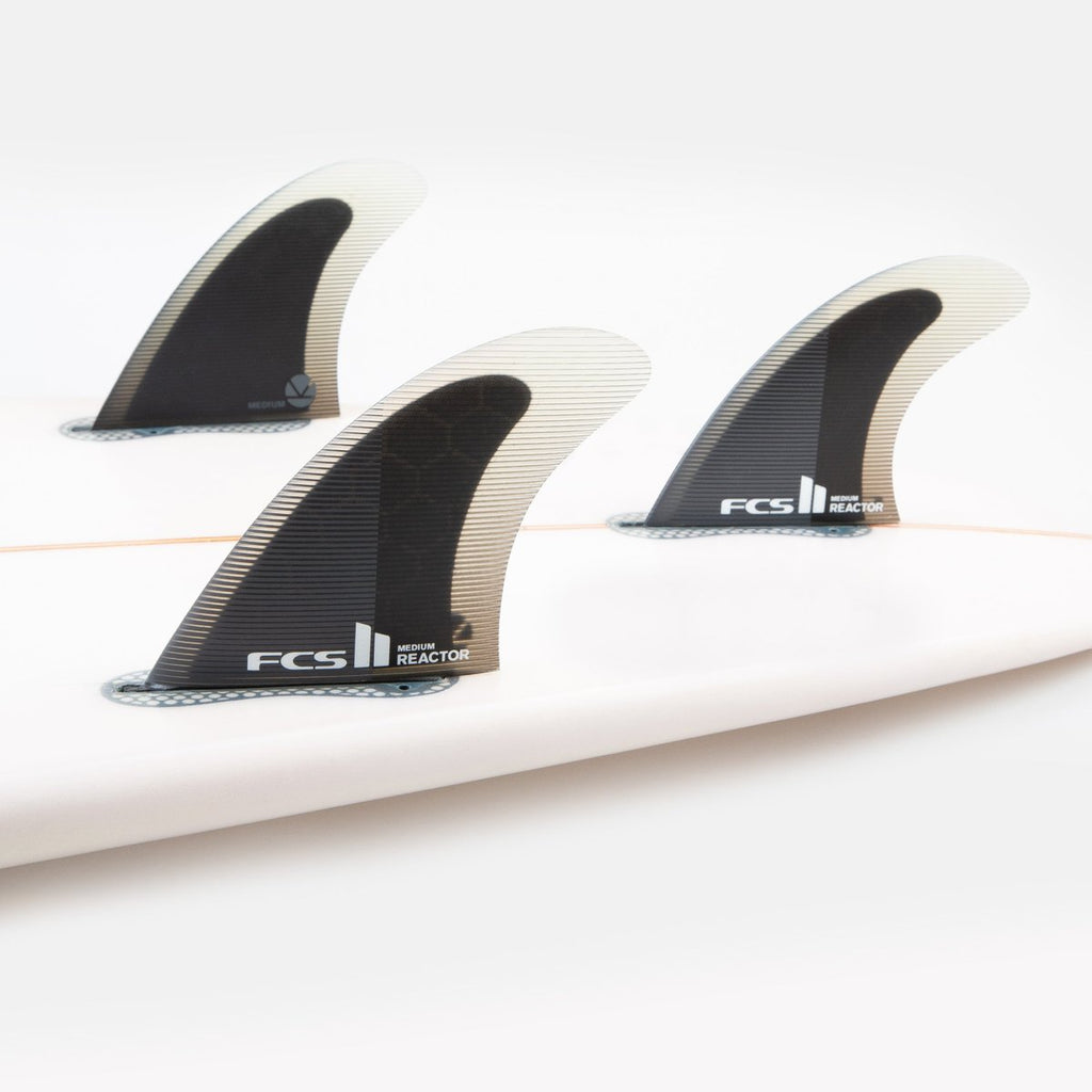 FCS Surfboard Fins FCS II Reactor PC Tri Fins