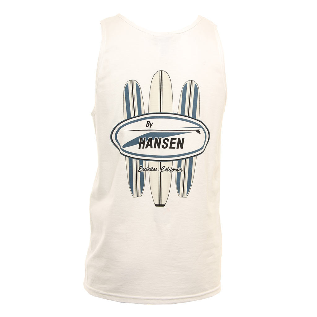 Hansen Mens Tank Top Tres Boards