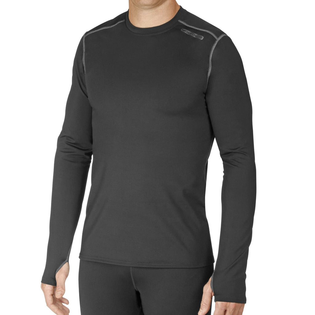 Hot Chillys Mens Base Layers Micro-Elite Chamois Crewneck