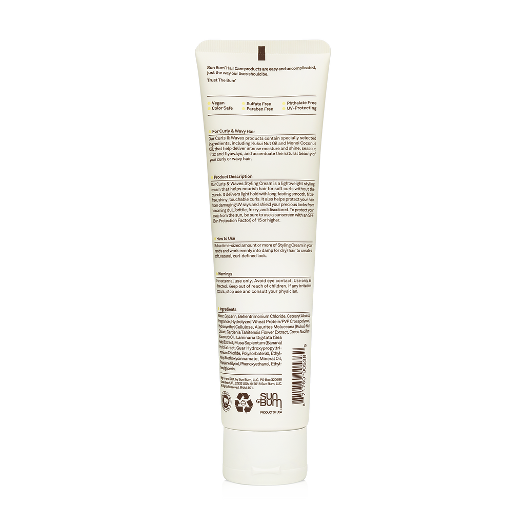 Sun Bum Curls And Waves Styling Cream