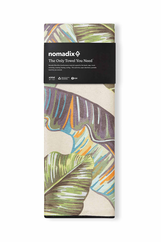 Nomadix Towel Banana Leaf Green